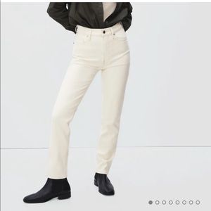 Everlane The Cheeky Jean in bone